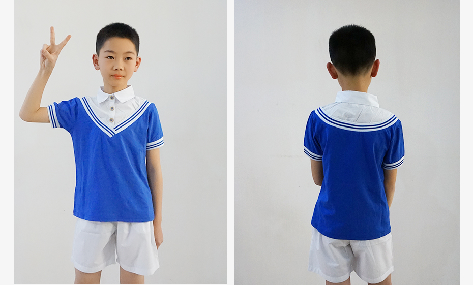 中小学生夏季校服定制